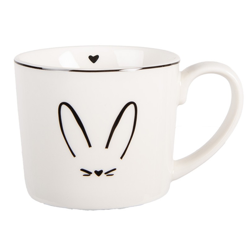 Taza 12x8x7 cm / 275 ml · blanco de porcelana — La Reineta