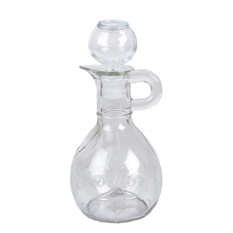 Jarrón de cristal Ø 8x15 cm / 175 ml · transparente — La Reineta