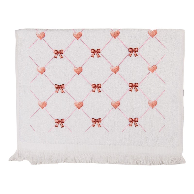Toalla de invitados 40x66 cm · blanco — La Reineta